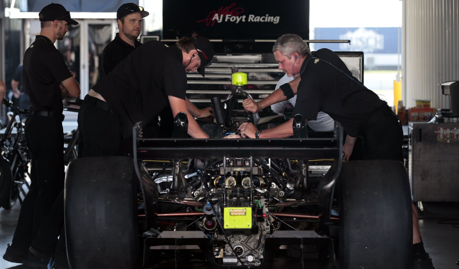 Indycar testing for Bommarito Automotive Group 500